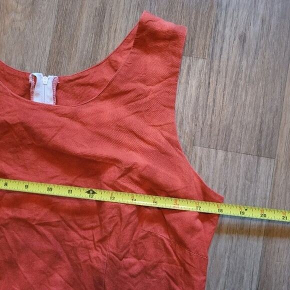 American Vintage Orange Tropical Print Mini Dress - Picture 8 of 10